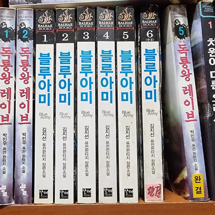 블루아미 1-6 완 김지선 퓨전판타지 소설