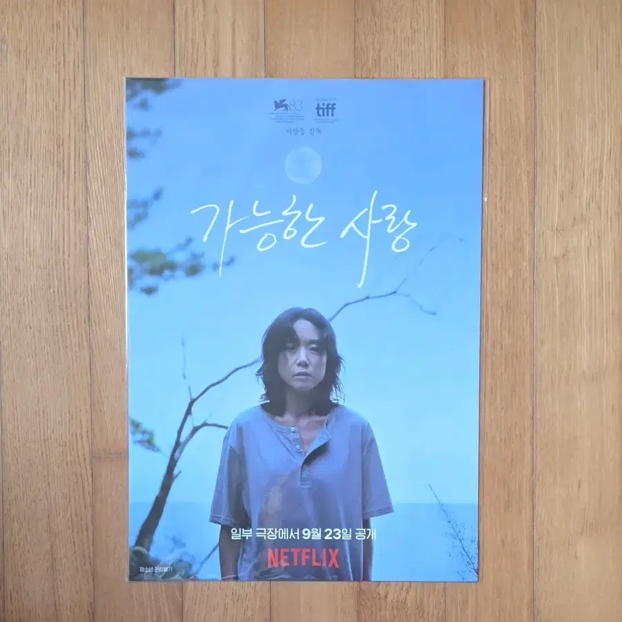 가능한 사랑 스페셜 A3 포스터