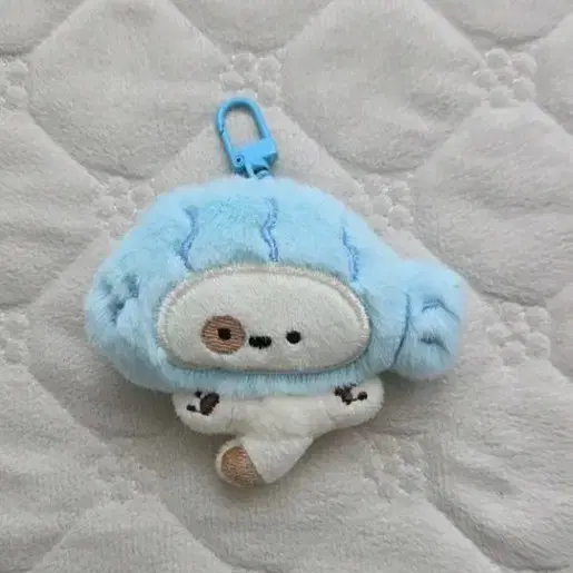 푸드 냥이 물고기 인형 키링