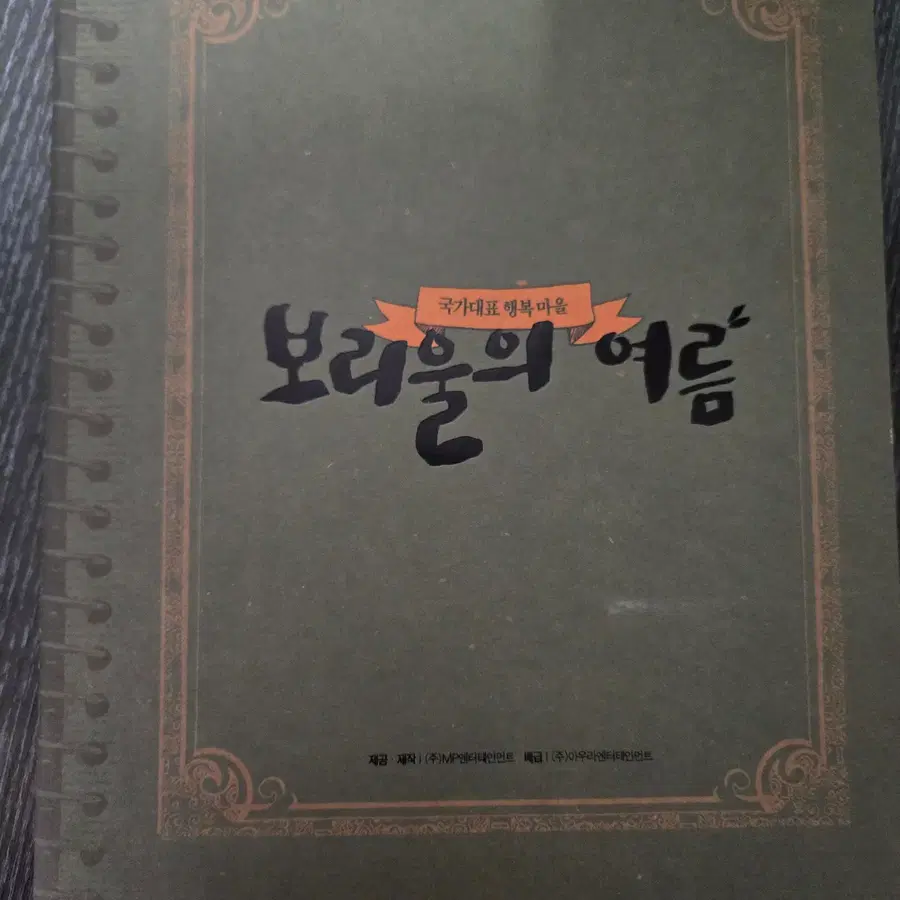 보리울의 여름 / 차인표 / 영화보도자료 / /영화전단지/영화자료/고전희귀