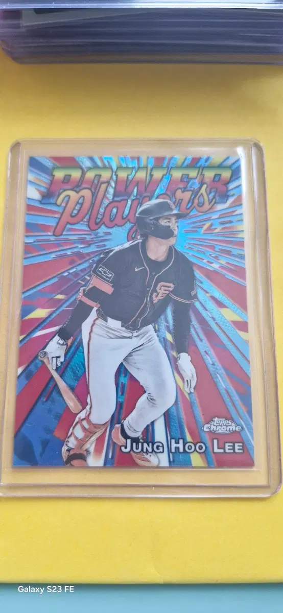 MLB 2025 자이언츠 이정후 크롬카드 등 3장랏