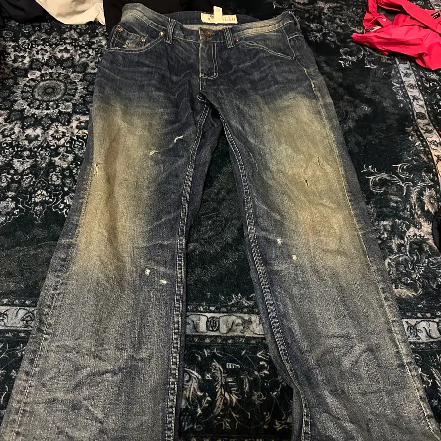 Kello Jeans 코카콜라 콜라보 청바지 34사이즈