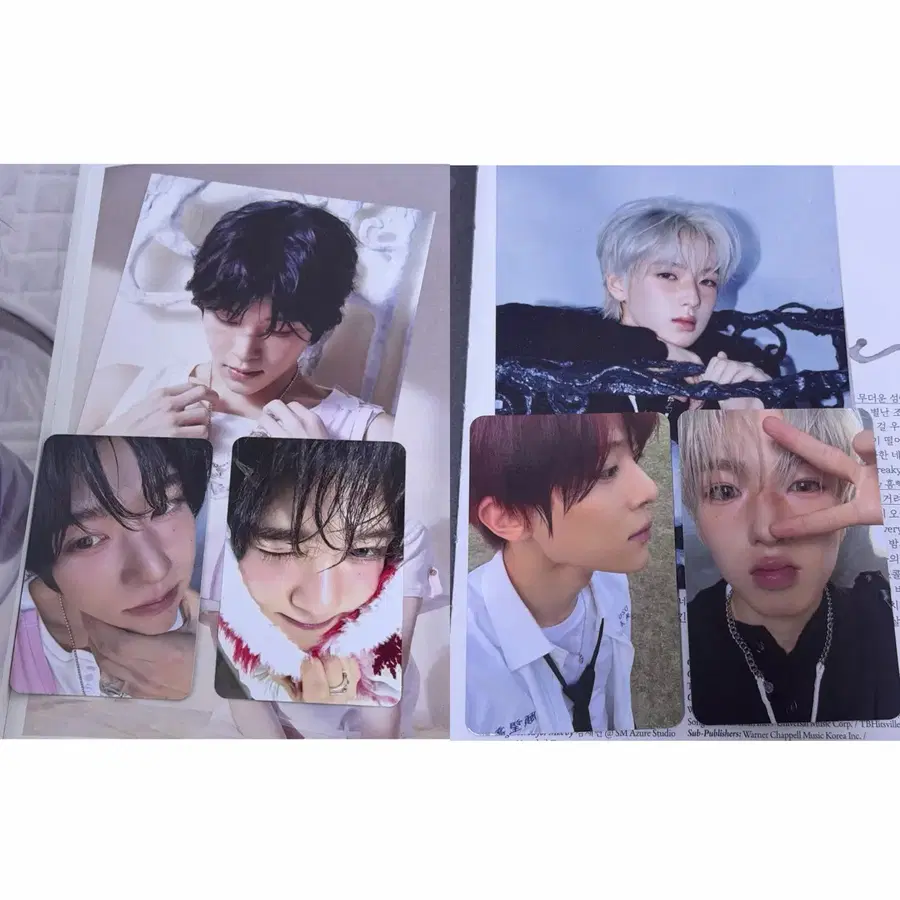 엔시티위시 시온 사쿠야 오드투러브 패키지 초회한정반 에로스 티티 안테로스 가오슝 교복 포카