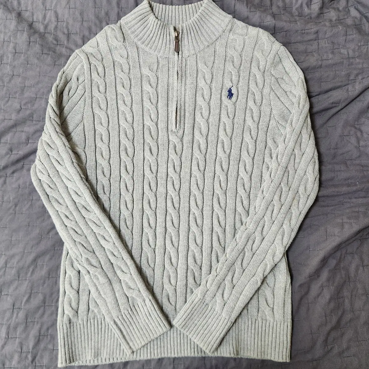 Polo Ralph Lauren Cable Knit Grey