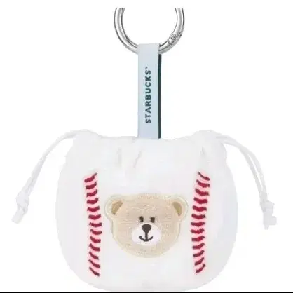 스타벅스 KBO 콜라보 야구공 파우치 키링