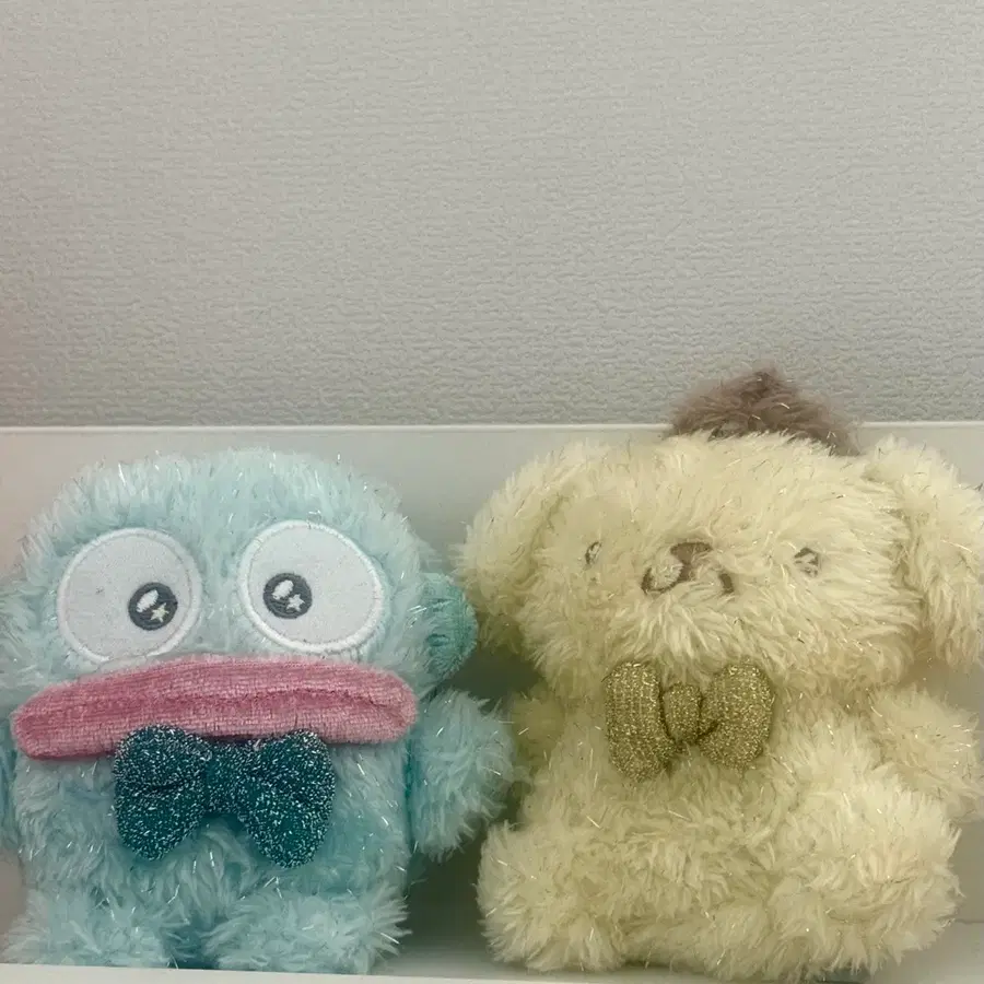 산리오 반짝 파스텔 인형 키링 키홀더 폼폼푸린 한교동 일괄
