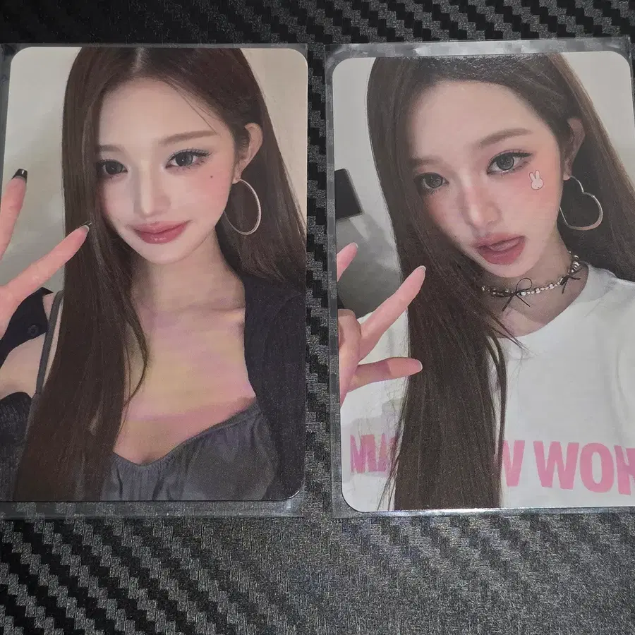 아이브 원영 쿠지 포카