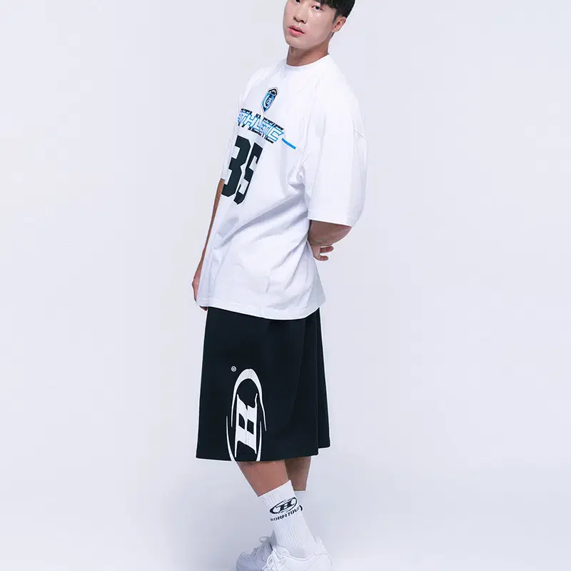 본투윈 사이드B 하프팬츠
