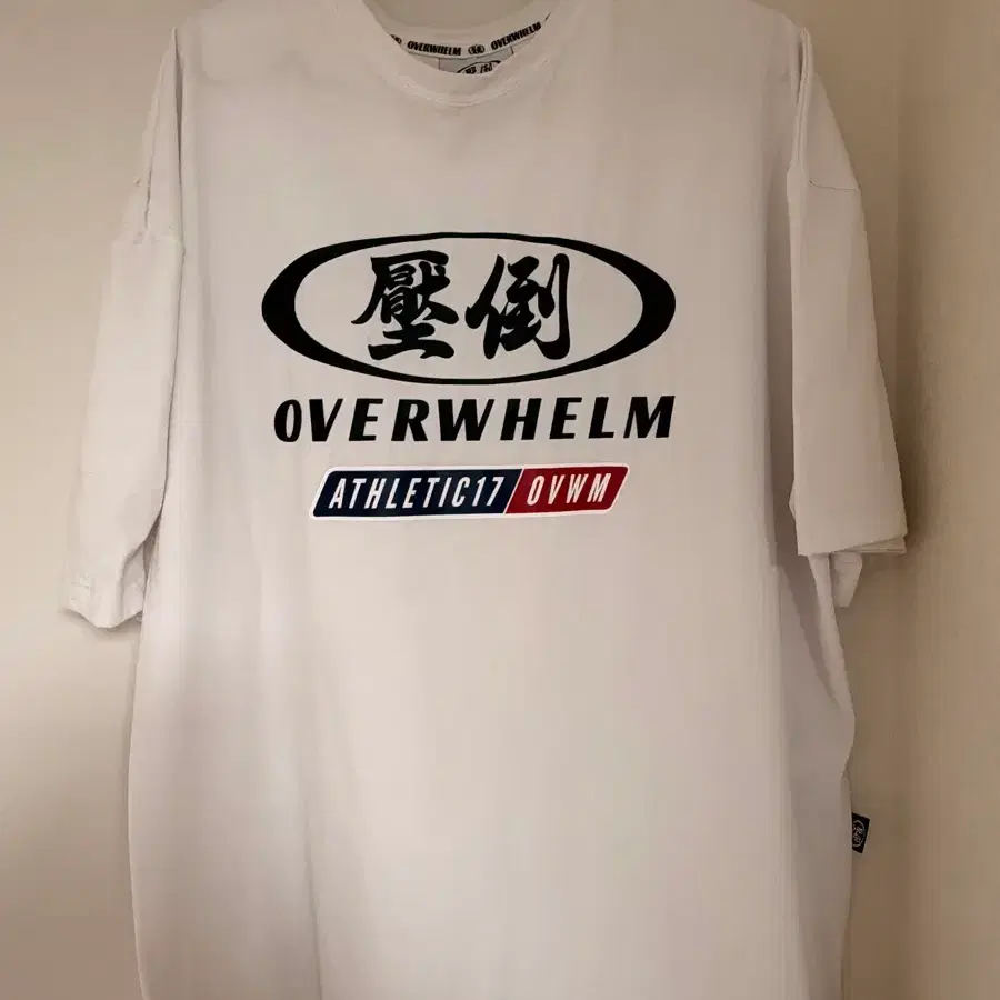 압도 투톤 반팔 L