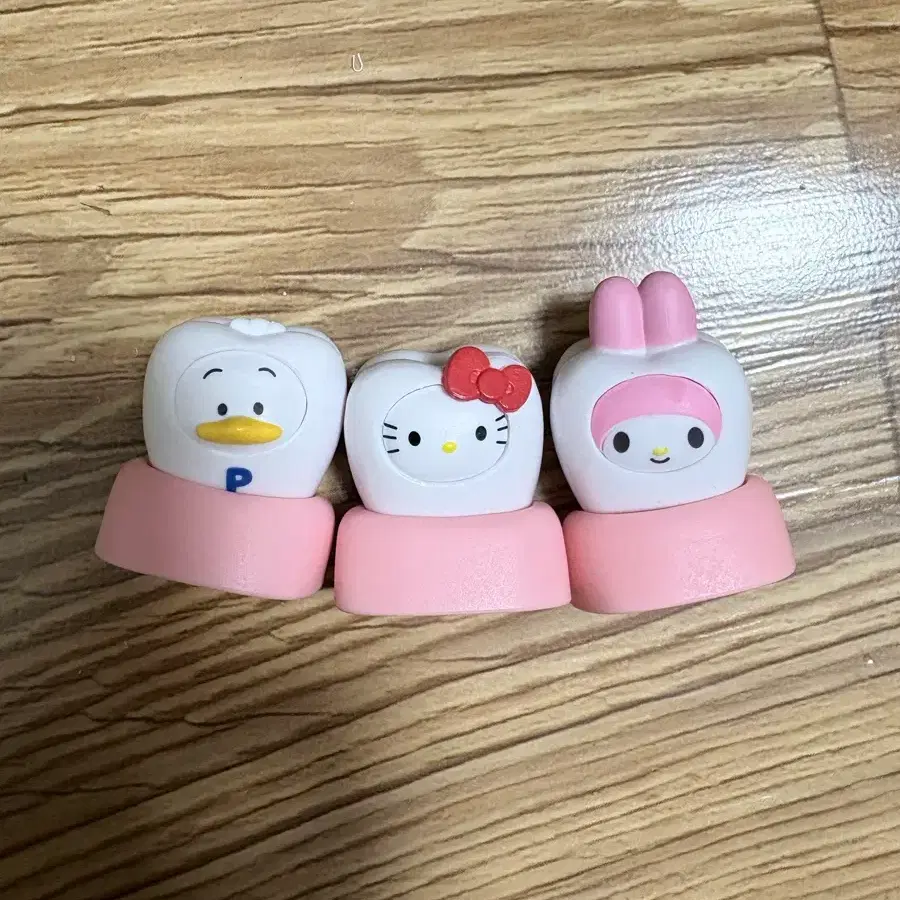 산리오 치아 가챠 피규어 일괄