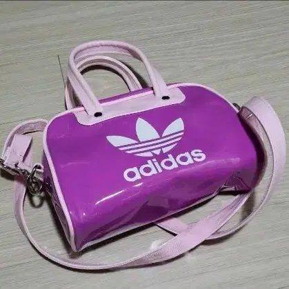 아디다스 미니 볼링백 퍼플