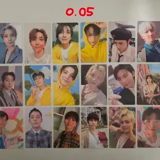 세븐틴 포카&굿즈