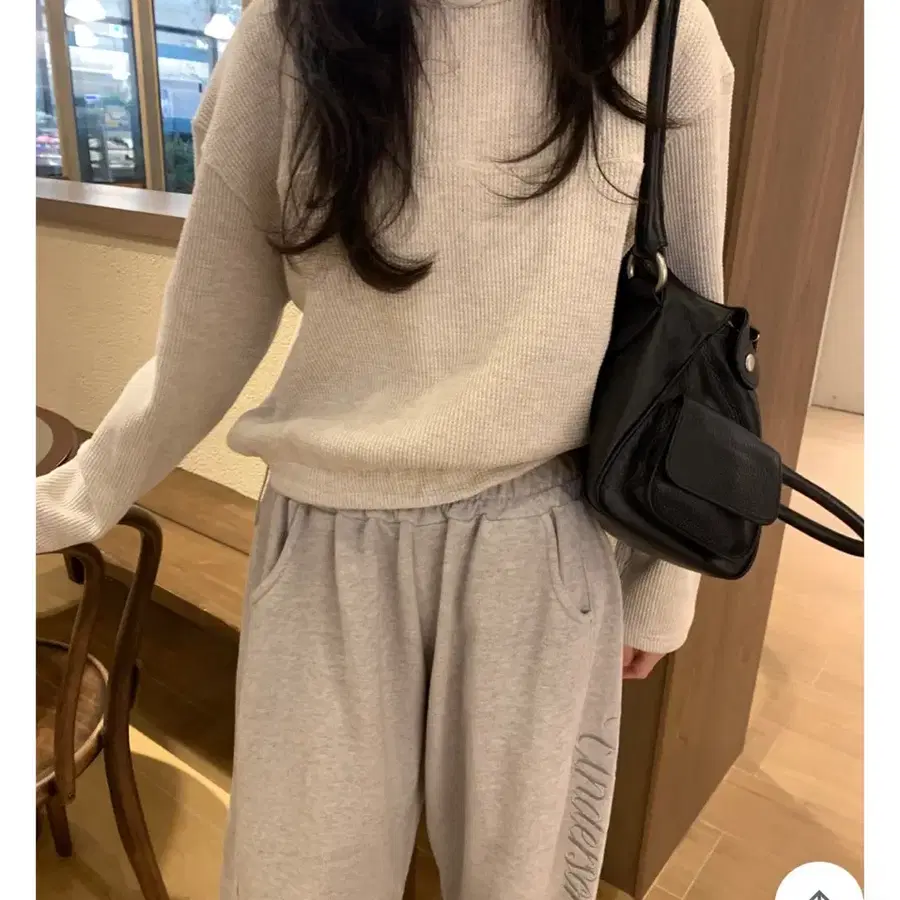 언더슨 와플 티셔츠 오트밀