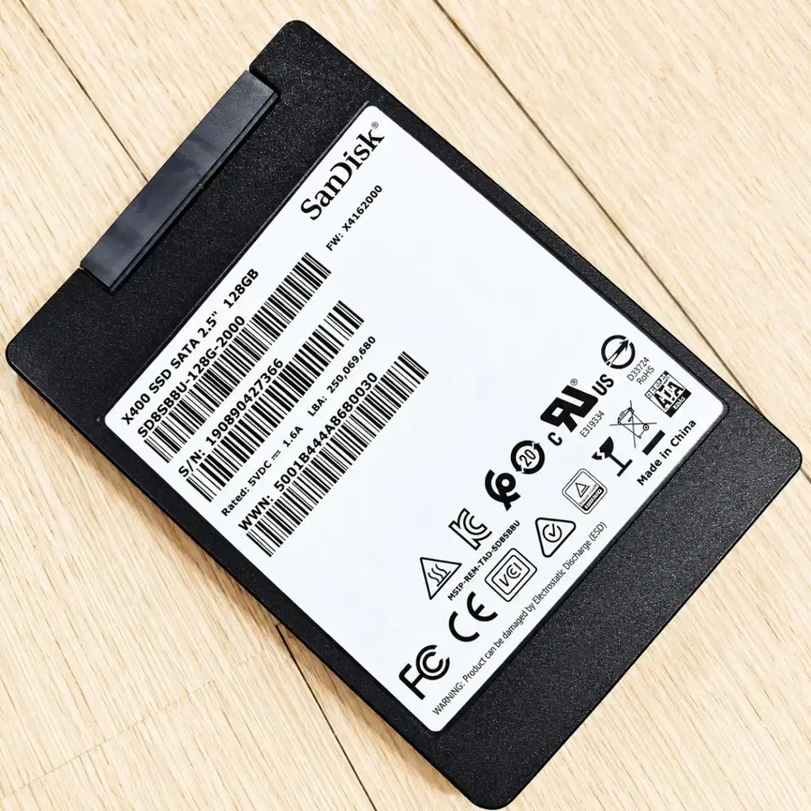 샌디스크 128GB SSD(윈11설치) 판매합니다