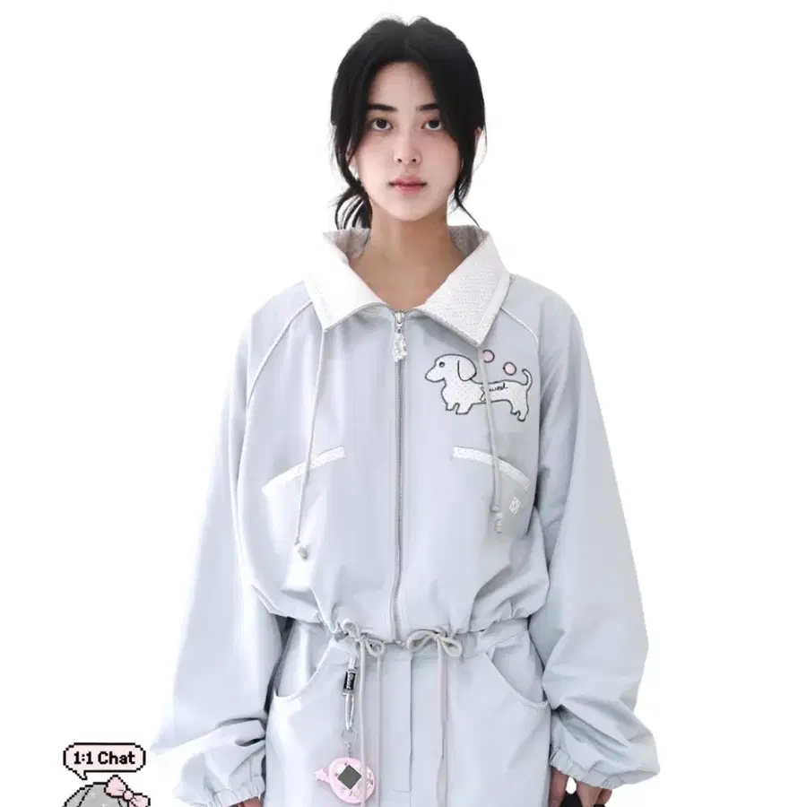시월107 트랙 점퍼 아우터