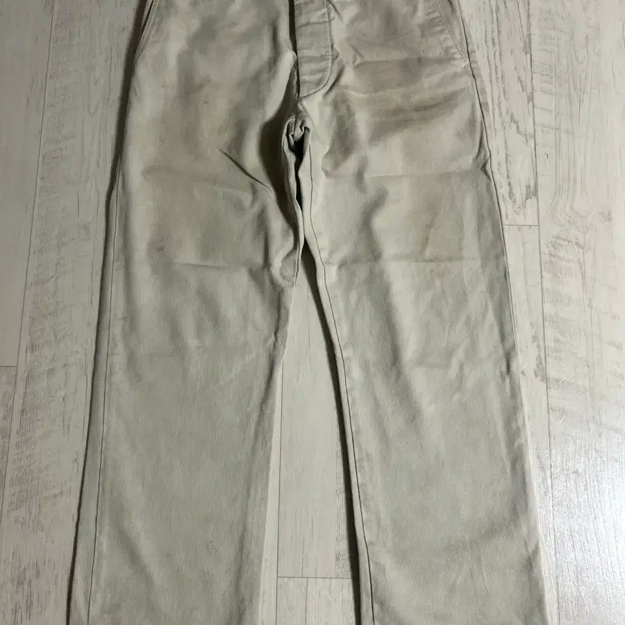 RRL 코듀로이 디스트레스드 필드 팬트 내추럴 32x32