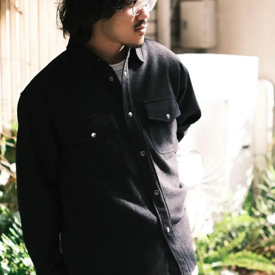 노스페이스 tnf L/S Woodland Wool Shirt (L)
