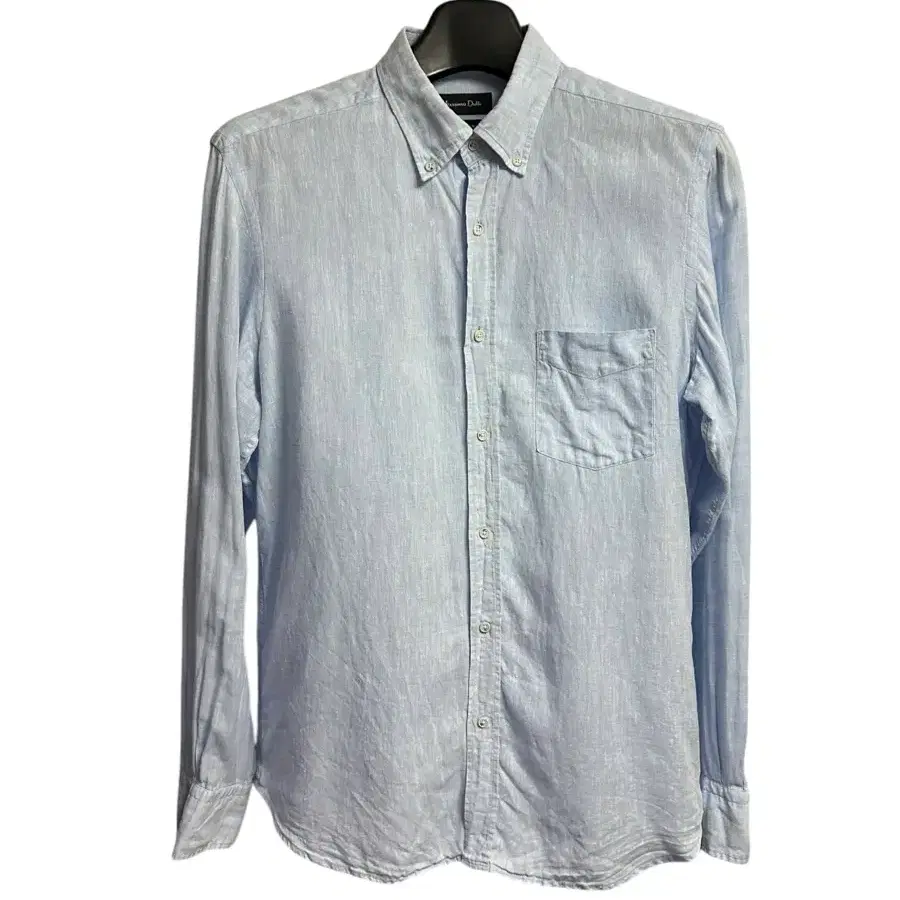 마시모두띠(Massimodutti) 린넨 셔츠 스카이블루 M(100)