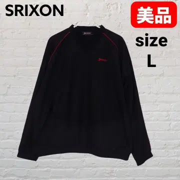 SRIXON 스릭슨 골프 풀오버 V넥 블랙 L