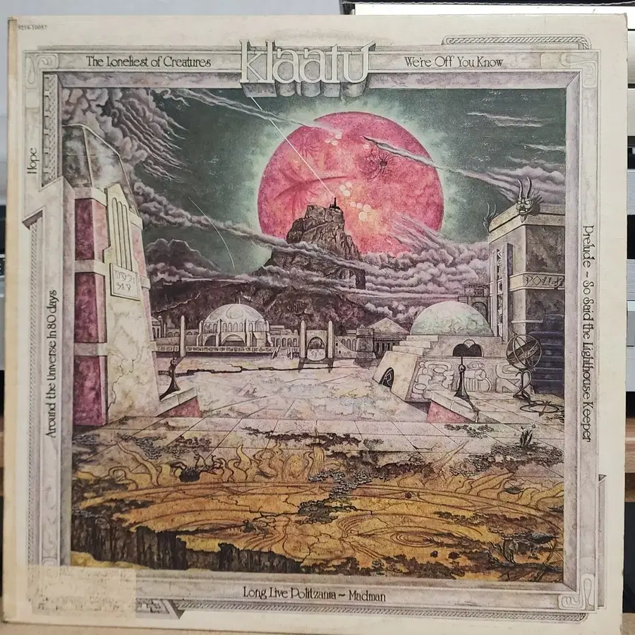 프로그레시브록 Klaatu 캐나다초반 희귀 LP