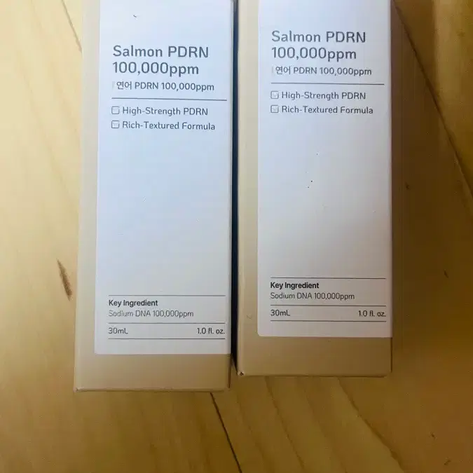(새상품) 나노레시피 연어 pdrn 10% 재생앰플 30ml 100000ppm