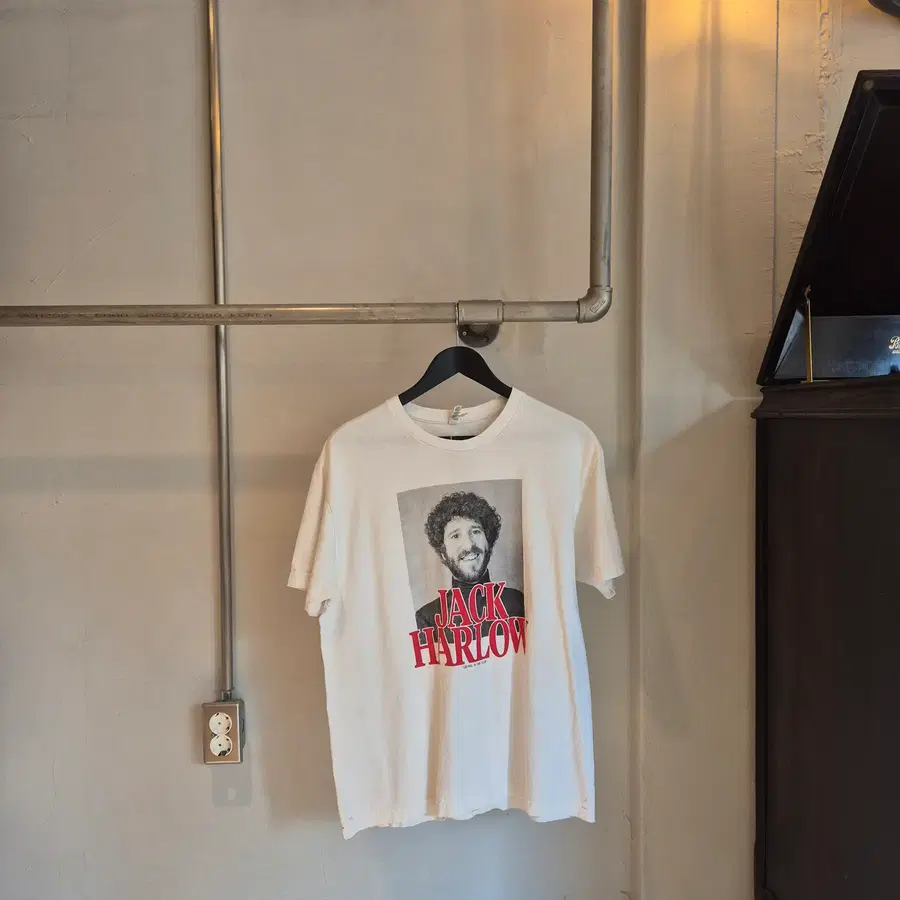 Jack Harlow Vintage Style Rap T-Shirt 잭 할로우 그래픽 반팔