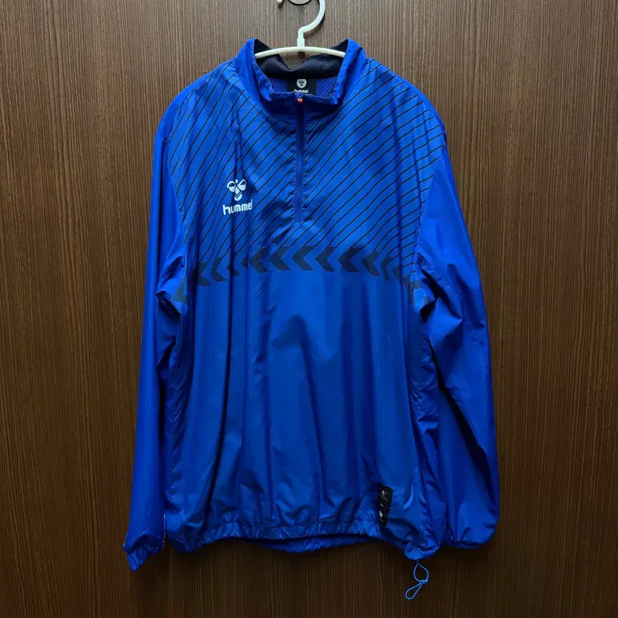 험멜 우븐 반집업 트레이닝탑 XL