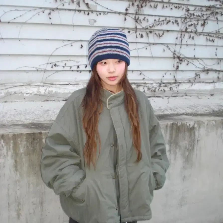 아워캐비넷 덤블 웜 사파리 카키 dumble warm safari