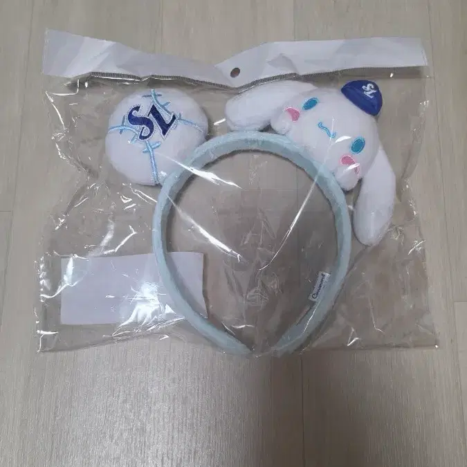 삼성라이온즈 시나모롤 콜라보 머리띠 라팍 현장 양도