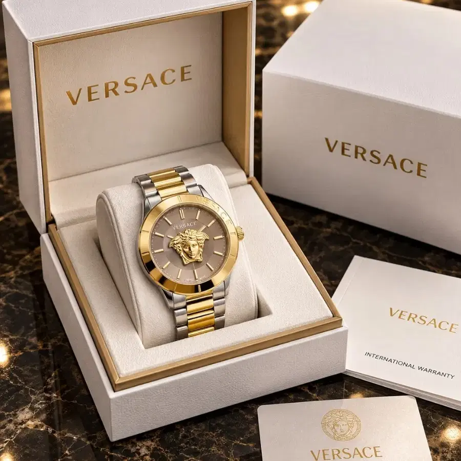 VERSACE Medusa Infinite 43mm VE7E00423 베르사체베르사체를베르사체를 대표하는 메두사 헤드 모티프를 중심으로 완성된 프리미엄 남성용
