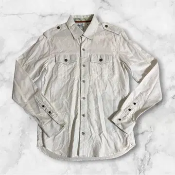 m3805 TROVATA 긴팔 셔츠 M 화이트 계열