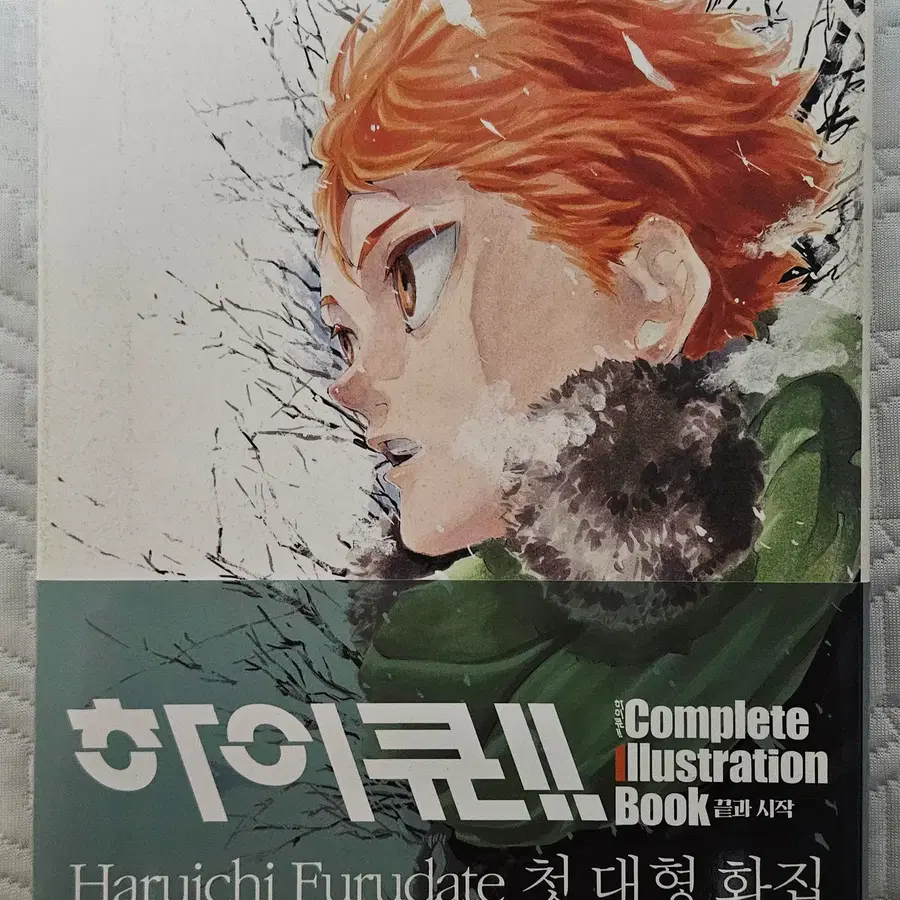 하이큐 대형 화집 [하이큐!! 컴플리트 일러스트레이션 북 끝과 시작]