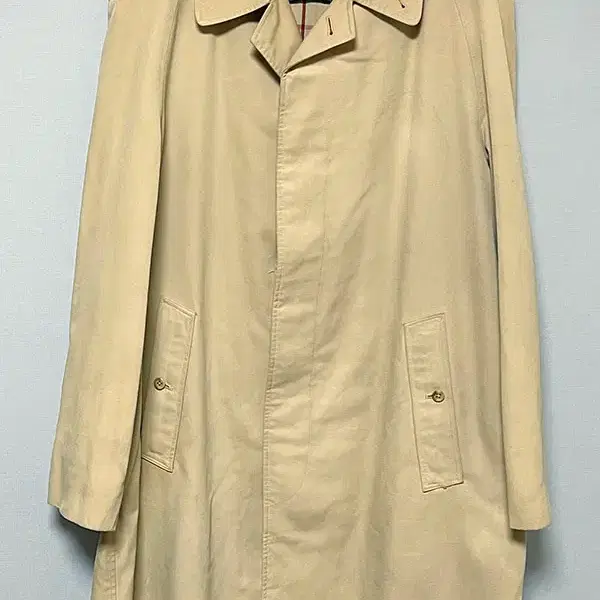 Burberrys 버버리 80s 남자 싱글 발마칸 맥코트 춘추복 M 95