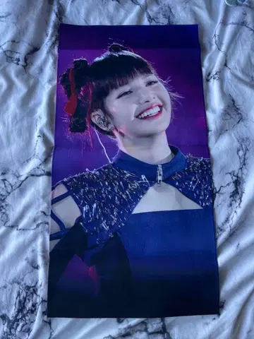 BLACKPINK LISA 슬로건 부채 세트