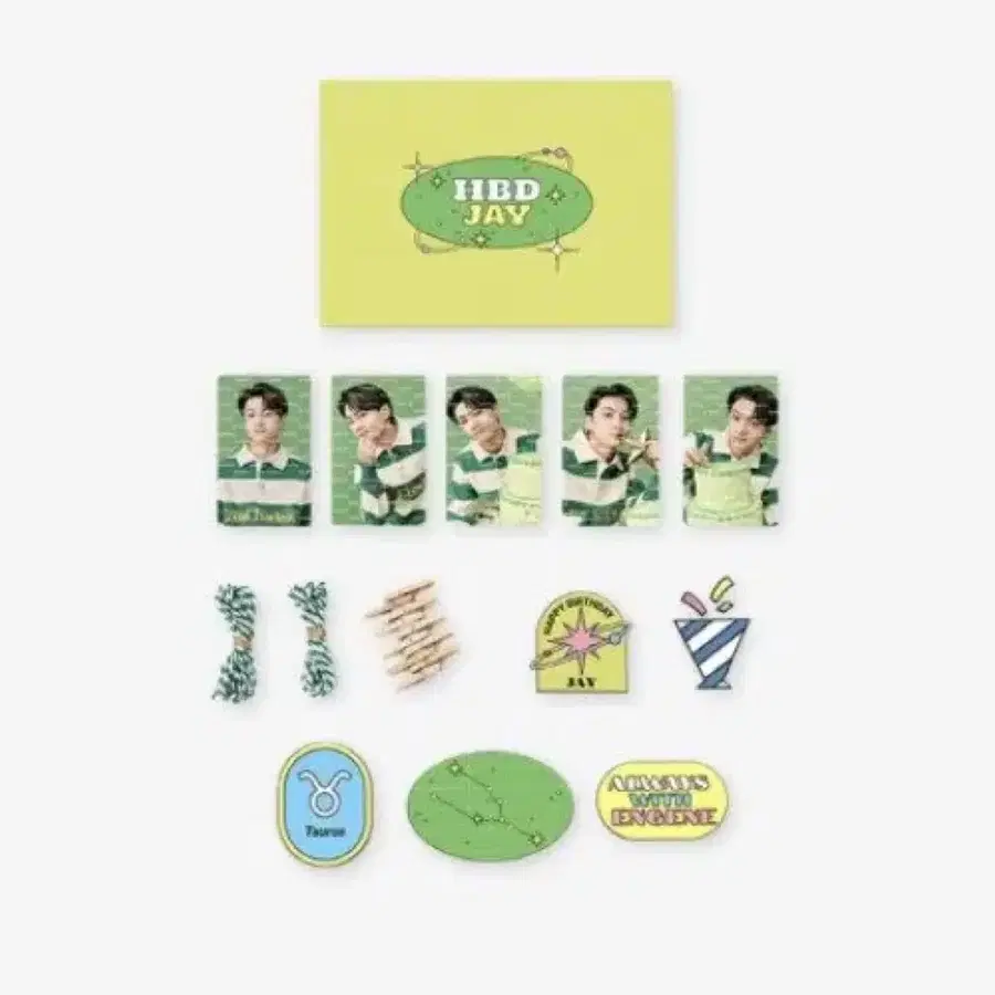 [새상품] 2022 엔하이픈 제이 생일 가랜드 포토카드