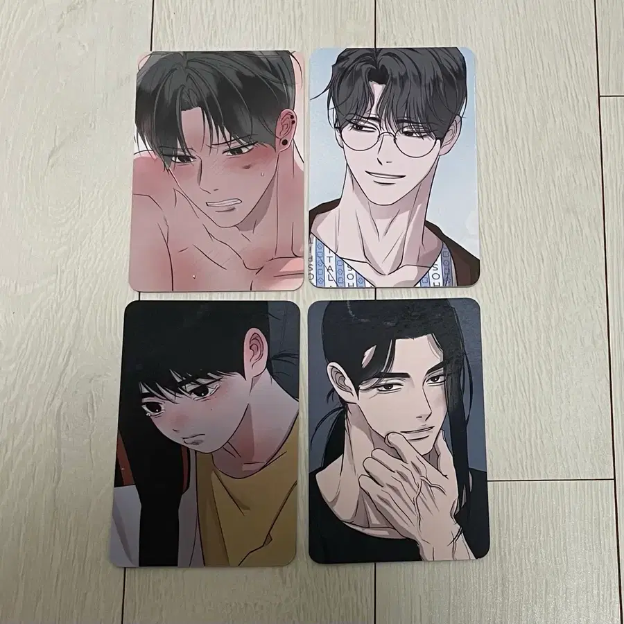 언슬립 컬렉션 포토카드 버전2 4장 일괄 양도 합니다