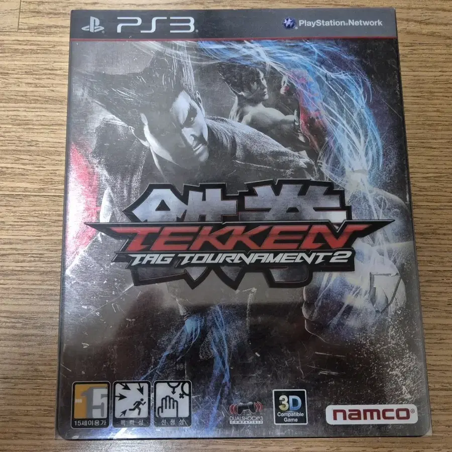 플스3(PS3) 철권테그2 스틸한정판 판매합니다.