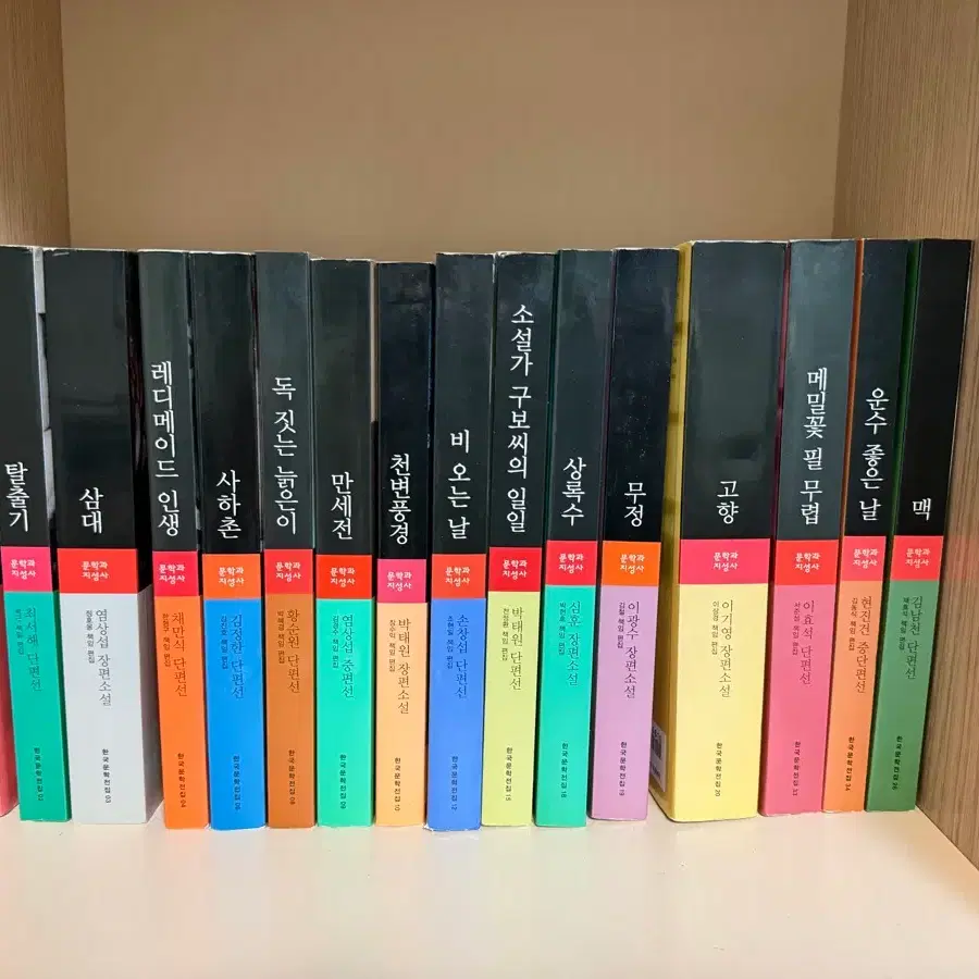 한국문학전집 문학과 지성사 26권