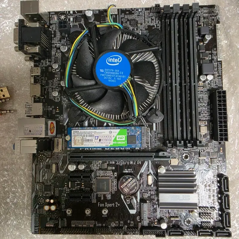 i5 7600 + b250m + ssd240 컴퓨터부품 일괄판매