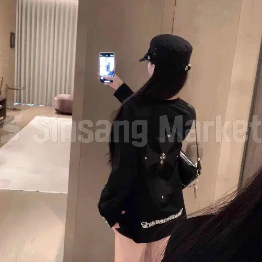 [빠른발송] 크로스커프스티 라운드박스핏 레터링
