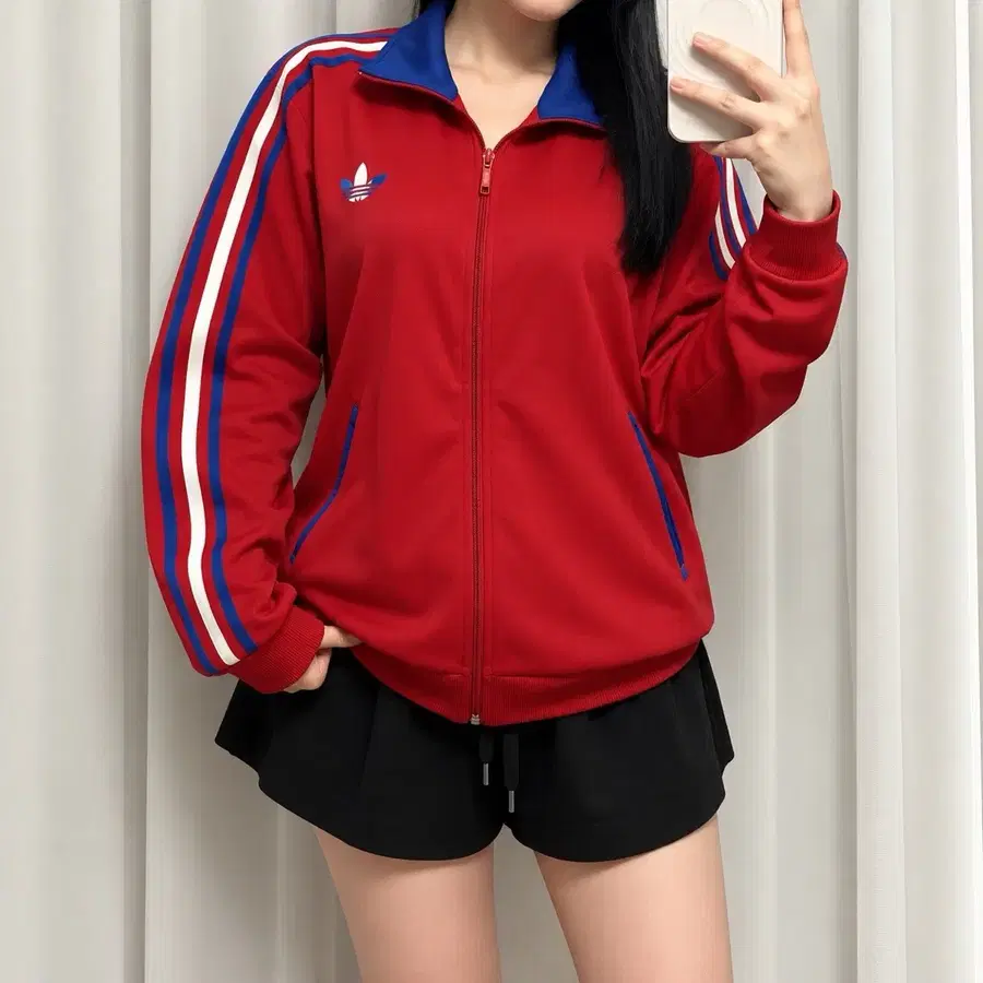 아디다스 파이어버드 홀로그램 트랙탑