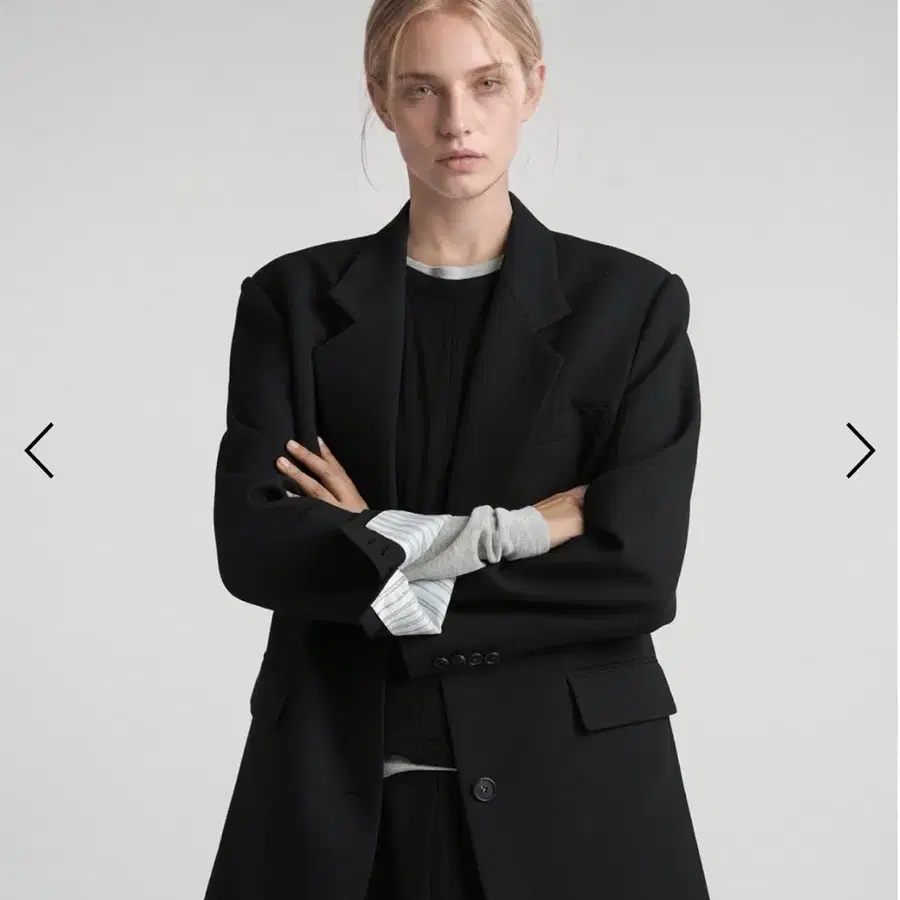 [새상품] 노머 normor signature timeless oversized 자켓