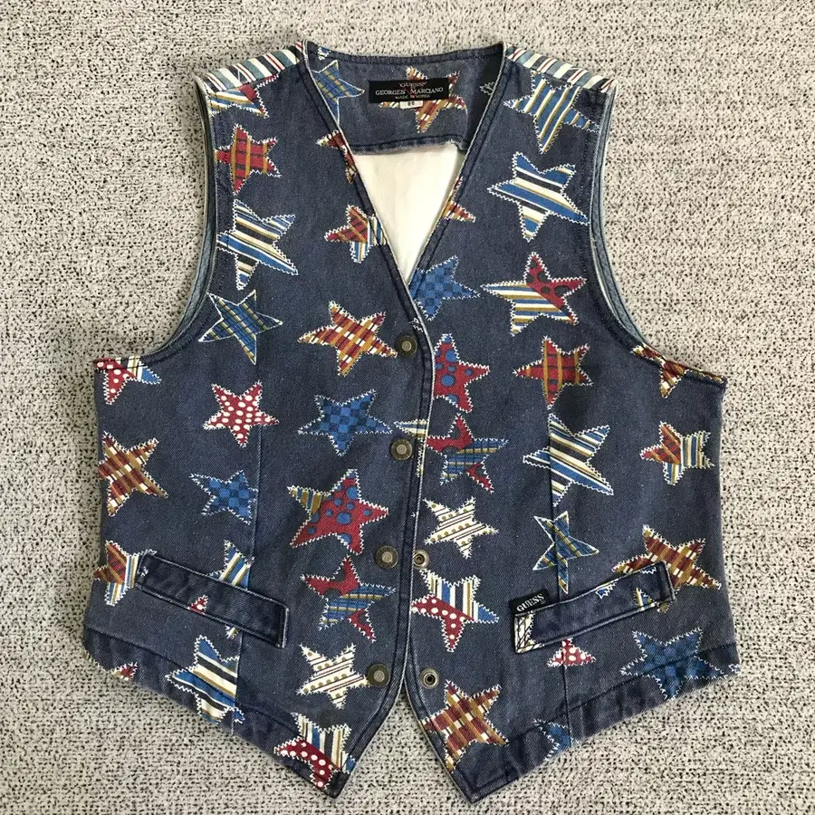 90s 게스 워크조끼