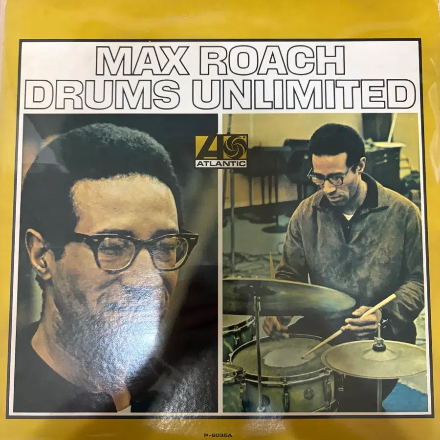 [일본초판 LP] 맥스 로치 - Drums Unlimited (Atlantic / Ex++ / NM-)