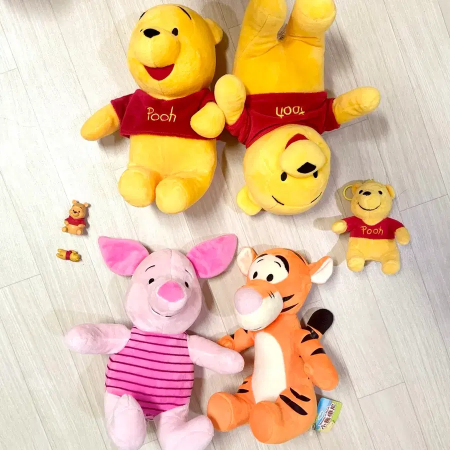 Winnie the Pooh 티거푸우피글그렛 중형인형뽑기 인형 일괄