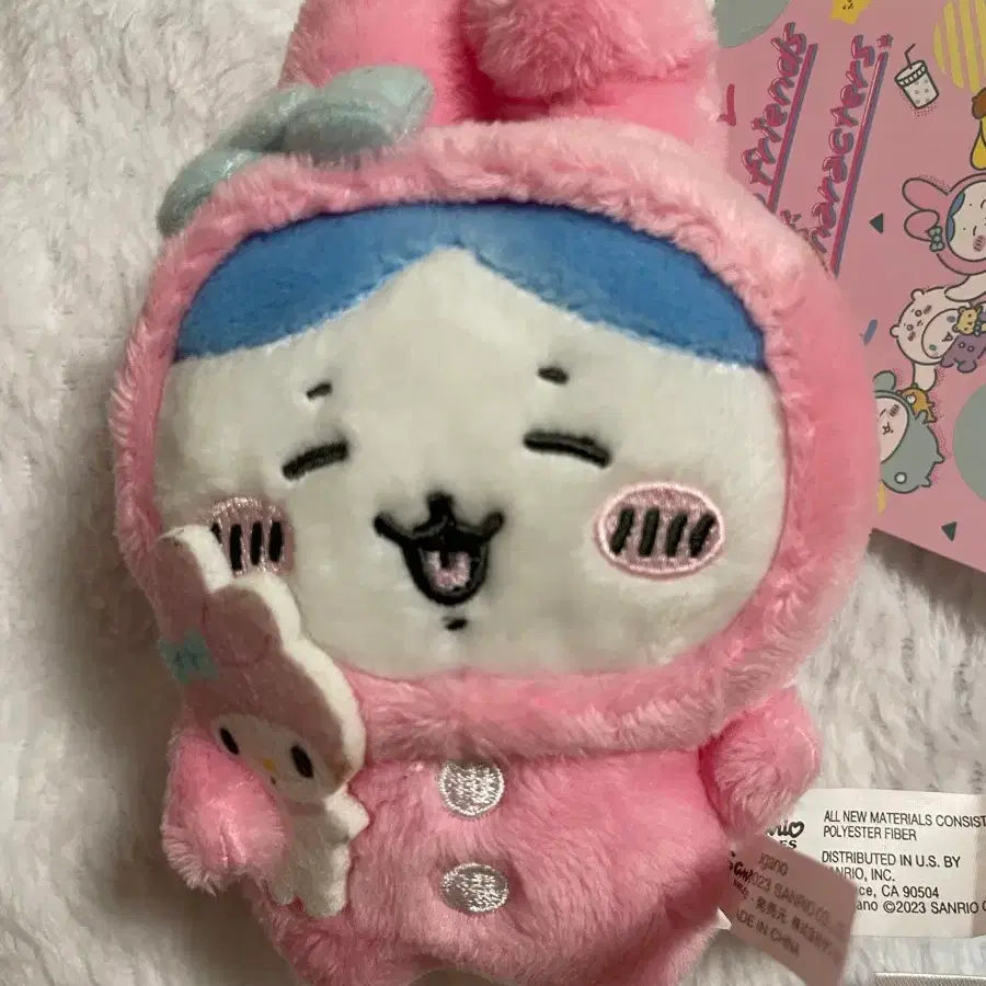 산리오 먼작귀 하치와레 마이멜로디 인형 누이