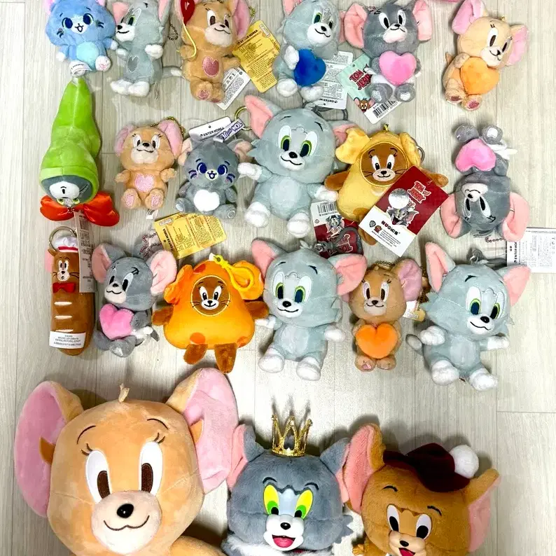 tom and jetty keyring톰과제리 인형뽑기열쇠가방고리키링인형(일괄