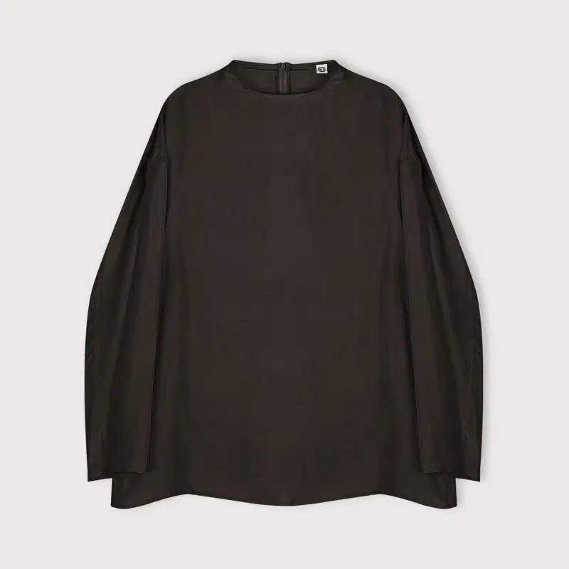 에토스 CUPRA SILHOUETTE BLOUSE 딥브라운