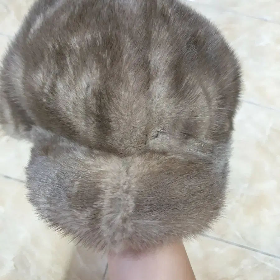 진도 밍크 모자 F
