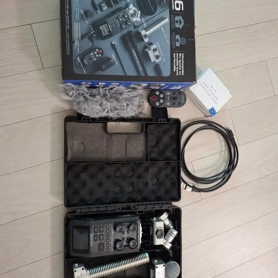 ZOOM H6 Handy Recorder 풀박스